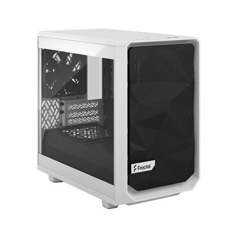 Fractal Design | Meshify 2 Nano | Side window | White TG clear tint | ITX | Power supply included No | ATX - 10